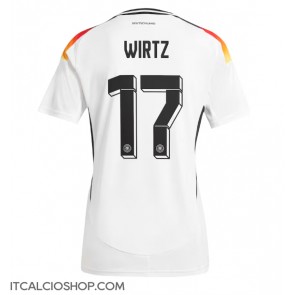 Germania Florian Wirtz #17 Prima Maglia Europei 2024 Manica Corta